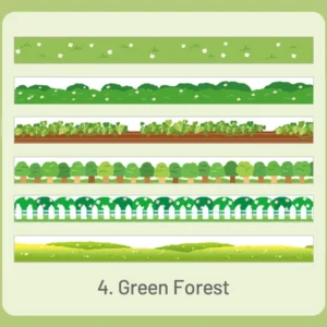 Cute Romantic Landscaping Washi Tape Set Cute Romantic Landscaping Washi Tape Set