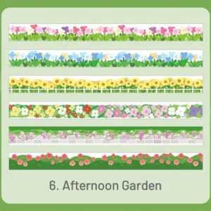 Cute Romantic Landscaping Washi Tape Set Cute Romantic Landscaping Washi Tape Set