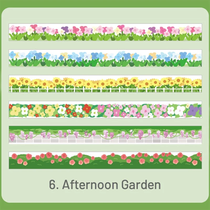 Cute Romantic Landscaping Washi Tape Set Cute Romantic Landscaping Washi Tape Set