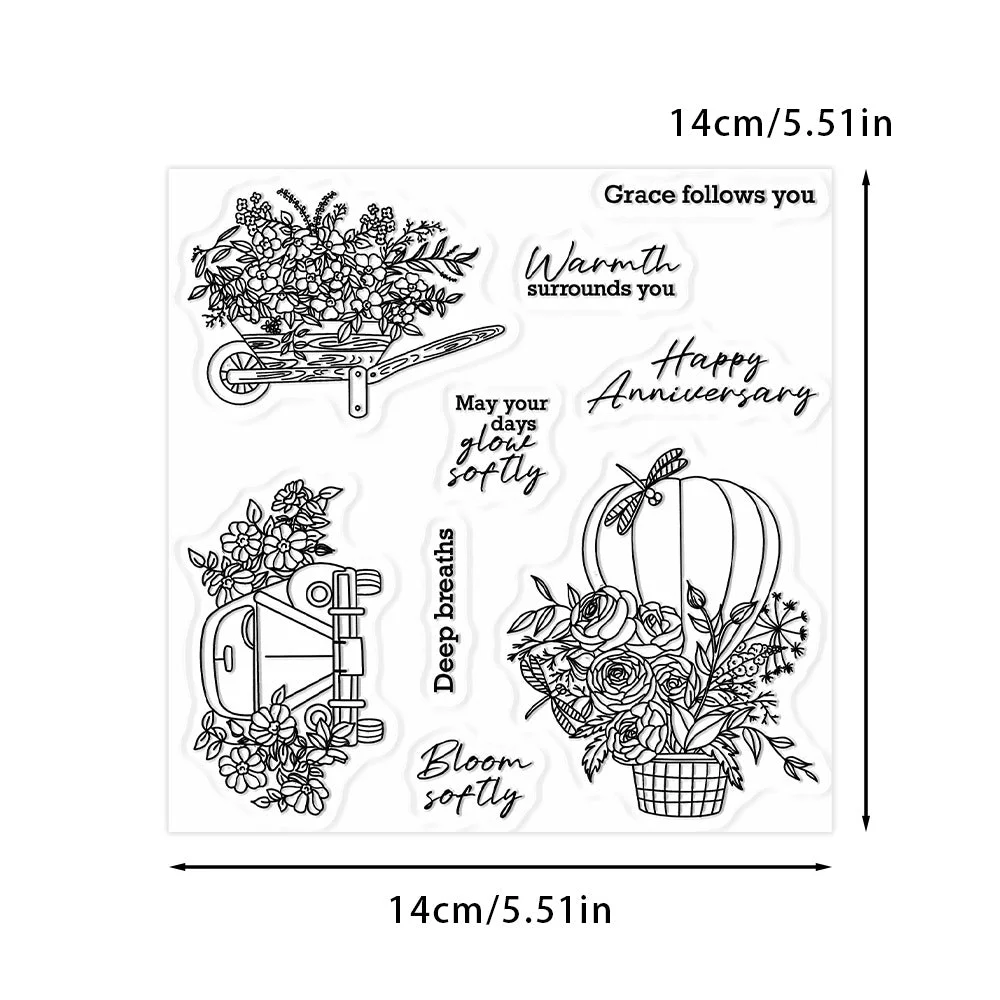 Floral Elements Clear Stamps 02 Floral Elements Clear Stamps 02