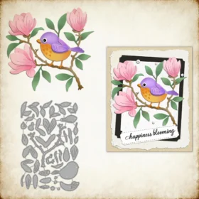 Sumflying Flower and Bird Metal Cutting Dies