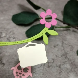 Sumflying Flower Branch with Owl Metal Cutting Dies - product photo 5 of 6