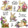 Flower Bunny Clear Stamps 00