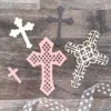 Sumflying Flower Cross metal cutting die - main product photo