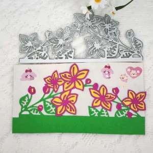 Sumflying Flower Grass Edge Metal Cutting Dies - main product photo