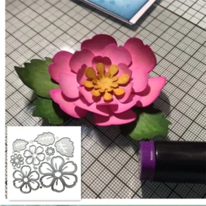 Sumflying Flower Leaves Metal Die Cuts - main product photo
