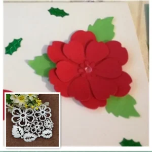 Sumflying Flower Leaves Metal Die Cuts - product photo 2 of 6