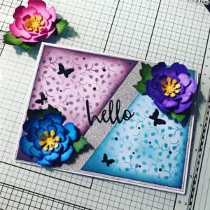 Sumflying Flower Leaves Metal Die Cuts - product photo 4 of 6