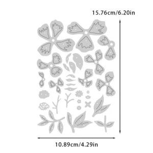 Sumflying Flower Shape Metal Cutting Dies Flower Shape Metal Cutting Dies 02
