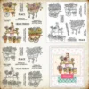 Flower Stall Girl Clear Stamps 00