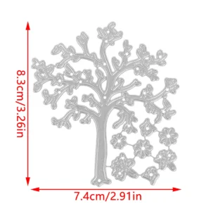 Sumflying Flower Tree Metal Cutting Dies - product photo 2 of 6