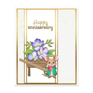 Flowers And A Stroller Metal Cutting Dies 04