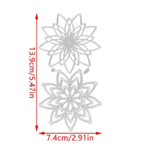 Sumflying Flowers Metal Cutting Dies - product photo 2 of 6