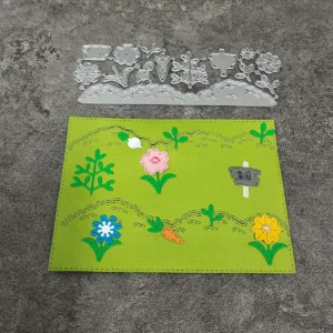 Sumflying Flowers Pathway Metal Cutting Dies - product photo 4 of 5