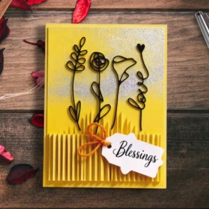 Sumflying Flowers Plant Lines Metal Cutting Dies - main product photo