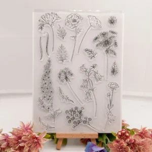 Flowers Stamp Set - main product photo | clear stamp