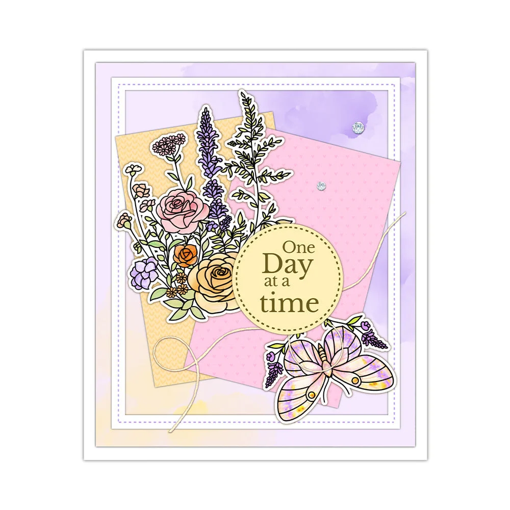 Fresh Flowers And Birds Clear Stamps 04 Fresh Flowers And Birds Clear Stamps 04