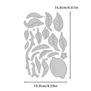 Fresh Lemon Metal Cutting Dies 01