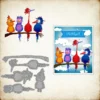 Funny Birds Metal Cutting Dies 00