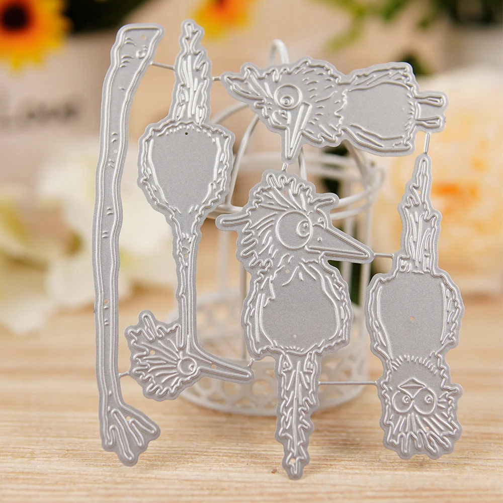 Funny Birds Metal Cutting Dies 05 Funny Birds Metal Cutting Dies 05