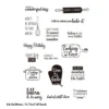 Funny Kitchen Cooking Stamp Set - main product photo | clear stamp