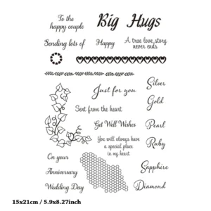 Get Well Wishes Stamp Set - main product photo | clear stamp