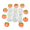 Ghost Face Pumpkin Halloween Carbon Steel Crafting Dies Main View - P3429-00002