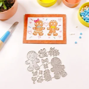 Gingerbread Man Metal Cutting Dies 00