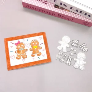 Gingerbread Man Metal Cutting Dies 01