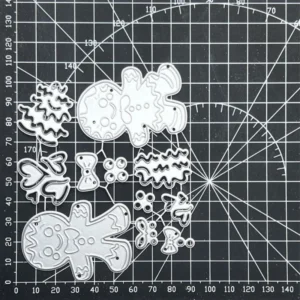 Sumflying Gingerbread Man Metal Cutting Dies Gingerbread Man Metal Cutting Dies 02