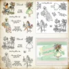 Girls Daily Life Clear Stamps 00