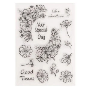 Good Times Stamp Set - packaging photo | clear stamp