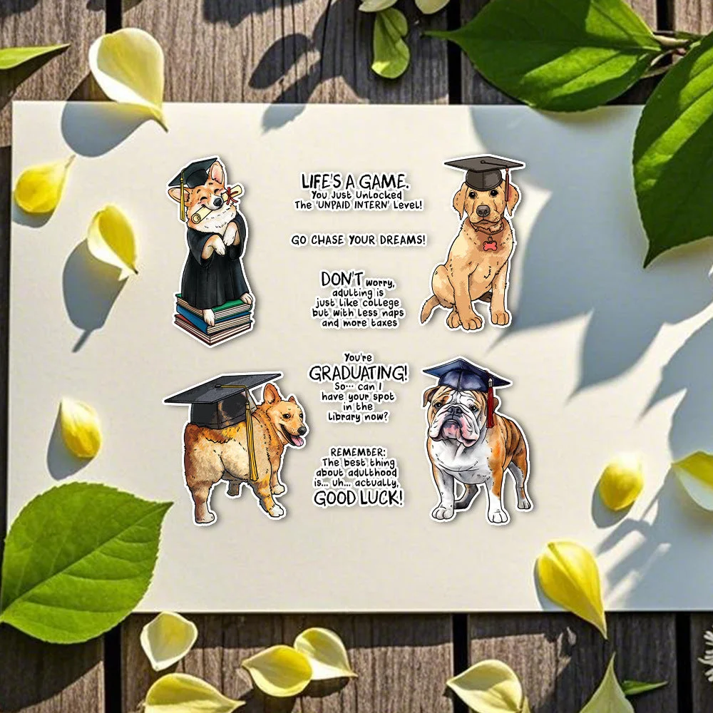 Graduation Puppy Clear Stamps 04 Graduation Puppy Clear Stamps 04
