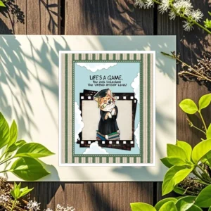 Sumflying Graduation Puppy Diploma Cap Clear Stamps Graduation Puppy Clear Stamps 05