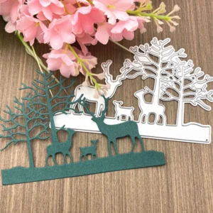 Sumflying Grassland Deer Metal Die Cuts metal cutting die - main product photo