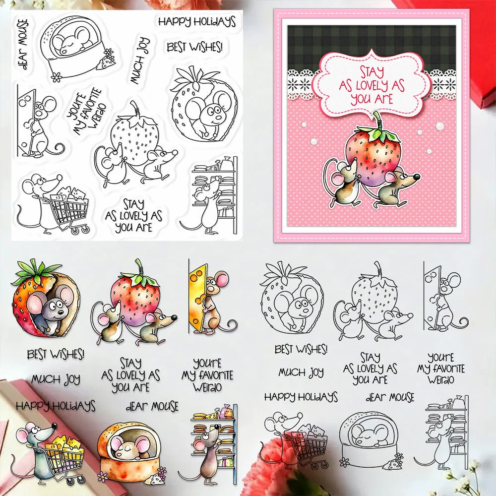 Greedy Mouse Clear Stamps 00 Greedy Mouse Clear Stamps 00