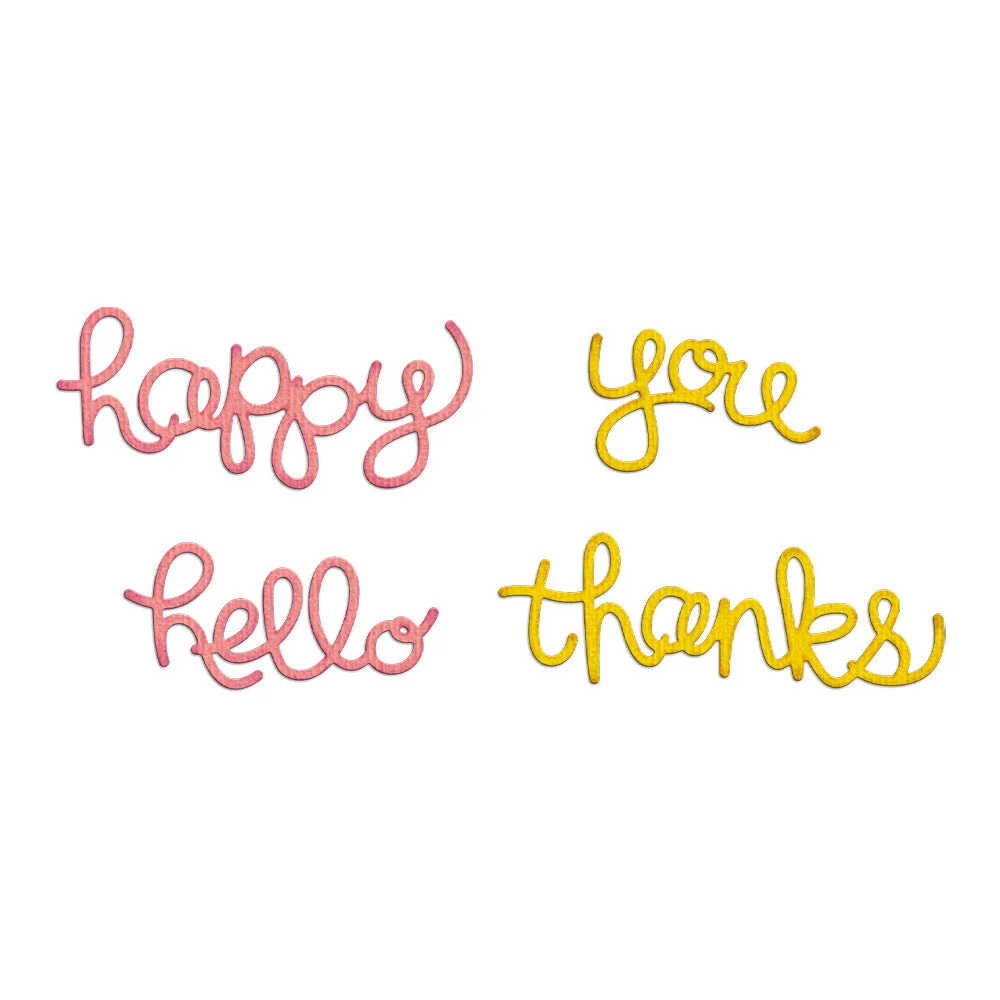 Greeting Words Metal Cutting Dies 1 01 Greeting Words Metal Cutting Dies 1 01