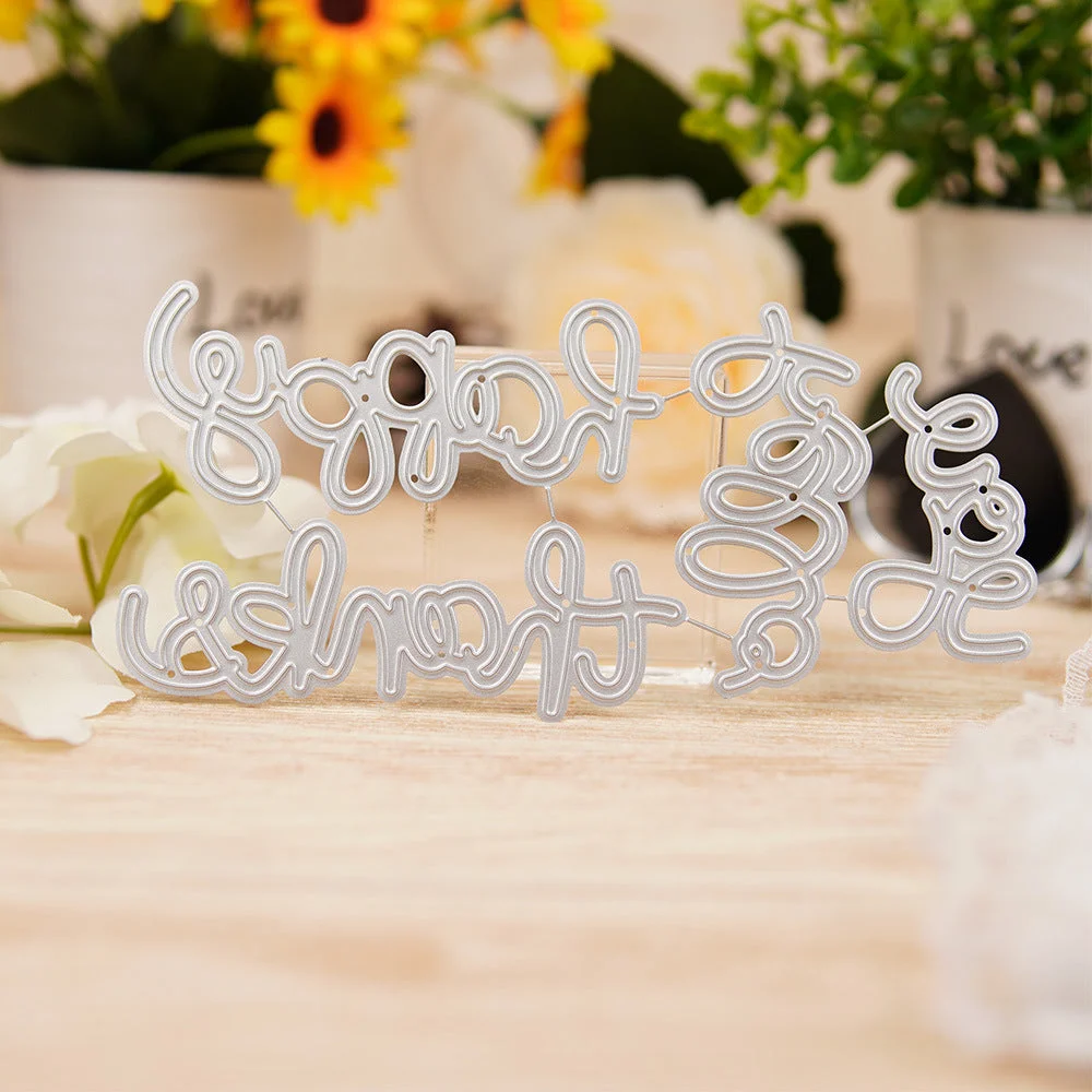 Greeting Words Metal Cutting Dies 1 05 Greeting Words Metal Cutting Dies 1 05