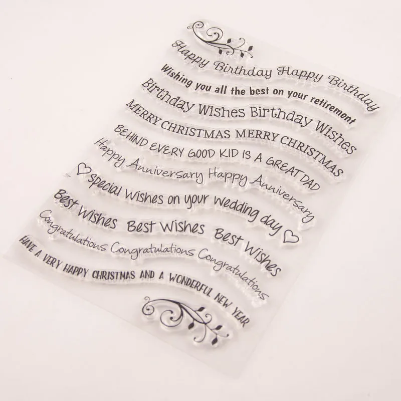 greetings-letters-stamp-set-4 Greetings Letters Stamp Set - lifestyle photo | clear stamp