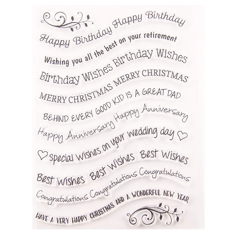greetings-letters-stamp-set-5 Greetings Letters Stamp Set - packaging photo | clear stamp