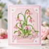 Hallelujah Snowdrop Card Realistic 02