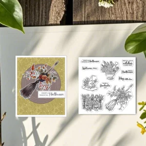 Sumflying Halloween Elements Bat Ghost Clear Stamps Halloween Elements Clear Stamps 05