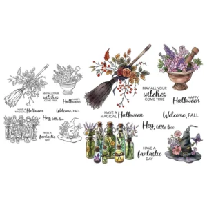 Sumflying Halloween Elements Bat Ghost Clear Stamps Halloween Elements Clear Stamps 07