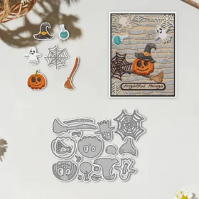 Sumflying Halloween Spooky Elements Metal Cutting Dies