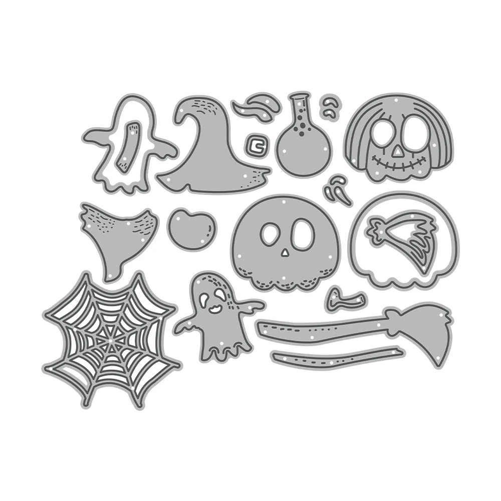 Halloween Elements Metal Cutting Dies 1 06 Halloween Elements Metal Cutting Dies 1 06