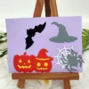 Halloween Pumpkin Bat Spider Metal Cutting Dies Main View - 240-DC-3241