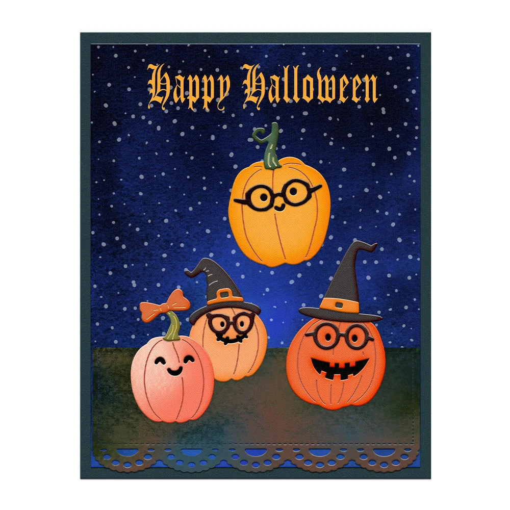 Halloween Pumpkin Metal Cutting Dies 2 08 Halloween Pumpkin Metal Cutting Dies 2 08