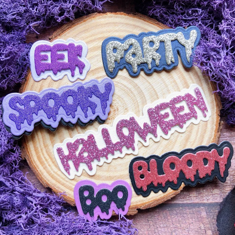 Halloween Related Words Metal Cutting Dies 00 Halloween Related Words Metal Cutting Dies 00