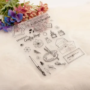 Handicraft Creator Stamp Set - size chart | clear stamp