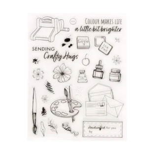 Handicraft Creator Stamp Set - packaging photo | clear stamp